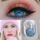 UYAAI 2pcs/Pair New York Pro Series Colored lenses Fashion Lenses Color contact lenses Color lens