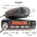 Mini Mobie CB-40M Radio 25.615-30.105MHz 10M Amateur 8W AM/FM Citizen Band Smart Transceiver Amateur