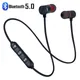 XT-6 Wireless Bluetooth 5.0 Headphones Neckband Magnetic Earphones TWS Stereo Sports Running Earbuds