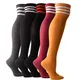 Anime JK Stocking Dance Socks Girl Fashion Sexy Cosplay Striped Long Socks Women Thigh High Knee