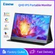 13.3 inch Monitor FHD 2560X1600 2.5K Full HD IPS Portable Screen with Cover Stand Mini HDMI 2 Type-c