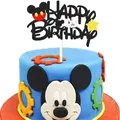 Disney Mickey mouse Minnie Mouse Cake Topper Cake Ornaments Baby Birthday Party Decoration Supplies