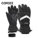 COPOZZ NEW Winter Ski Gloves Men Waterproof Warm Snowmobile Gloves Women Thicken Thermal Snow Gloves