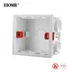 EIOMR Wall Switch Box Outlet Cassette 86*86mm Plastic Materials for Wall Light Switch EU Standard