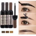 1 Pcs Eyebrow Gel Black Coffee Gray Peel Off Eye Brow Tattoo Shadow Eyebrow Gel Cosmetics Makeup for