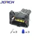 3 Way tyco junior power timer female sealed electrical cable connector for AMP 444072-1 MAP sensor
