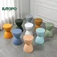 Nordic Furniture Hallway Ottoman Living Room Pouf Coffee Table Creative Low Stool Thickened Plastic