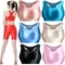 Shiny T-Shirt Satin Glossy Tops Summer Blouse Gym Suit Yoga Fitness Vest Camisole Sportswear Women