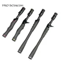 Pro Bomesh Spinning Casting Full Length Carbon Fiber Grip Handle Kit Trout Rod DIY Fishing Rod