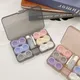 New 6 Pairs Large Contact Lens Storage Box Portable Travel Contact Lens Case for Makeup Beauty Pupil