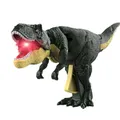 Funny Snarling Dinosaur Toy Interactive Handheld Robot Toy with Sound and Light Realistic Dinosaur