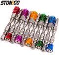 STONEGO Magnetic Phillips Screwdriver Bits - Anti-Slip 1/4 Inch Hex Shank S2 PH2 Single/Double