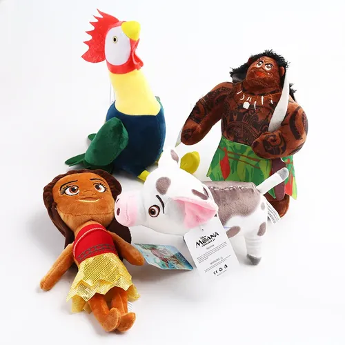 4 stile Disney Spielzeug Film Moana Prinzessin Maui Moyana Hei Pua Schwein Puppe Hohe Quailty Room