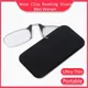 2022 Ultra-thin Legless Clip Nose Reading Glasses Unisex Portable Magnifying Glass Ultra light