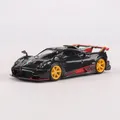 Hkm 1:64 Pagani Imola Legierung Modell auto Spielzeug Sammlerstücke schwarz Carbon