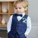 Newborn Baby Boys 1 Year Birthday Suit Kids Formal Photograph Suit Children Wedding Dress Child