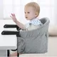 Hook on High Chair Portable Baby Highchair Foldable Travel Highchair Clips to Dining Table Kids