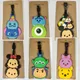 Disney Travel Accessories Luggage Tag Double Animals Suitcase Fashion Style Silicon Portable Travel