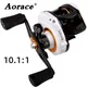 Aorace Long Cast Baitcasting Fishing Reel 10.1:1 Gear Ratio High Speel 10KG Drag Saltwater Fishing