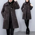 Winter Kaschmir Wolle Mantel frauen Herbst und Winter Koreanische Version von Die Künstliche Wolle