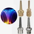 1/2" 3/4" 1" Adjustable Jet Straight Fountain Nozzles Stainless Steel Swimming Pool Music Fountain