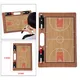 Coaches Board with Marker Pens Dry Erase Basketball Coaching Board Basketball Clipboard for