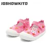 JGSHOWKITO Mädchen Leinwand Schuhe Weiche Sport Schuhe Kinder Laufschuhe Turnschuhe Candy Mit