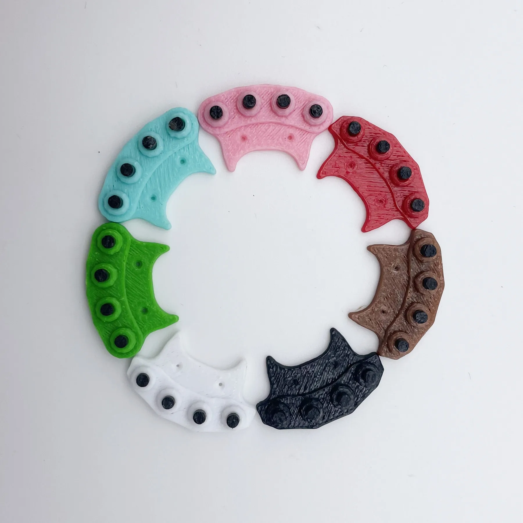 Fingerboard Deck Nose Tail Spark Rail New Design for Finger Skateboard