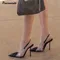 Star style Pleat design Women Pumps Elegant Stiletto High heels Office Lady Shoe Fashion Summer