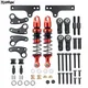 YEAHRUN 1/10 RC Car Metal Shock Absorber Cantilever Suspension Set For Axial SCX10 I II 90046 TRX-4