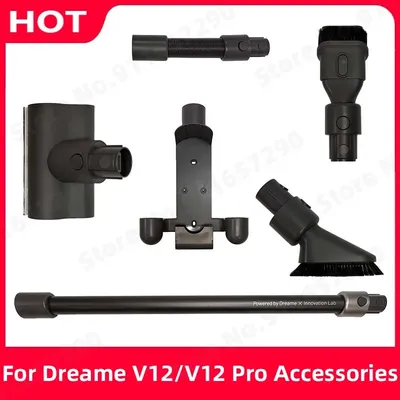 Für dreame v12/v12 pro schlauch zwei in einer bürste milben entfernungs bürste weiche haar bürste Image