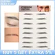 8pair 3D Eyebrow Tattoo Sticker False Eyebrows Waterproof Long Lasting Makeup Bionic False Eyebrow