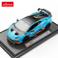 1/18 Big Lamborghini Huracán STO Alloy Sport Car Model Meatl Diecast Pull Back Model Car Toy For Boy