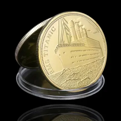 1912 Titanic-Jubiläums-Erinnerung an Opfer, Gedenk-Tragödie der Titanic-Geschenkmünze, Image