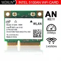 original INTEL WiFi Link 5100 512AN_HMW A/G/N Dual Band WiFi WLAN Half Mini PCIe Card 300M