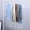 10Pcs Clothes Dust Cover Clear Plastic Disposable Waterproof Garment Bags Wardrobe Hanging Clothing