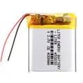 3 7 v 453030 400 mah lithium-polymer-batterie FÜR 3 7 V 400 MAH 453030 STECKER MP3 MP4 MP5 GPS