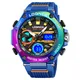 2023 New LOQNCE Watch 98001 High Quality Digital-Analog Dual Movement Men's Watches 5ATM Waterproof