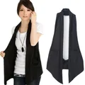 New Spring 2021 Women's All-match Slim Black Colete Vest Women Casual Waistcoat Vests Ladies Fashion