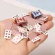 1Set Miniatur Artikel Mini Poker Spielkarten Spielzeug Pretend Spielen Poker für Barbie Haus 1/12