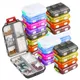 10 Grids Pill Travel Case Travel Pill Organizer Portable Pill Case Medicine Organizer Pill Box for