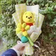 Promotion cute piglet with soap flowers cartoon bouquets Stuff Animal Plush Toys Creative Valentine