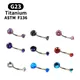 Titanium Crystal Belly Button Rings Navel Ring Zircon Drop Dangle Body Belly Piercing Jewelry For