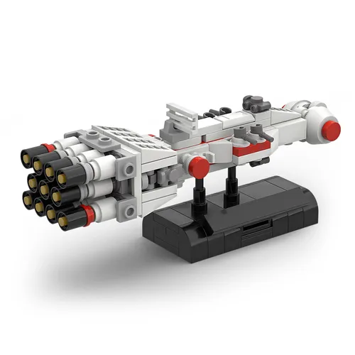 MOC-53318 Mini Raumschiff Bausteine Spielzeug kit Raum Wars Die Tantive IV - Rebel Blockade Runner