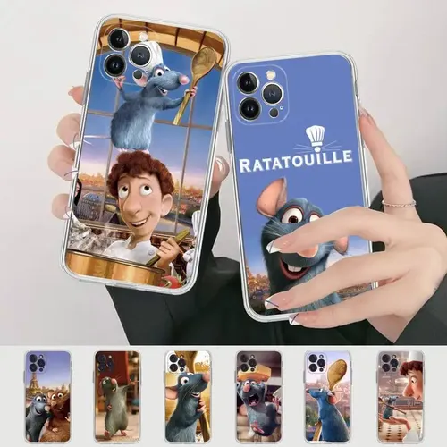 Disney remy ratatouille telefon fall für iphone 14 13 12 mini 11 pro xs max x xr se 6 7 8 plus