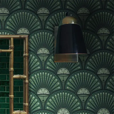 Benutzerdefinierte Papel De Parede 3D Retro korallenrosa fächerförmige Muschel Hintergrund Wandtapete Schlafzimmer Sofa Hintergrund Hotel Tapeten Image