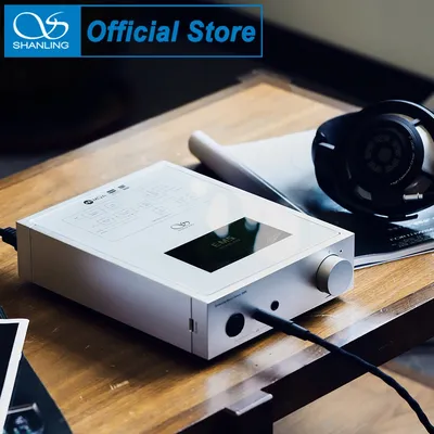 SHANLING EM5 Android Desktop Digital Music Player Streaming DAC AMP Headphone Amplifier AK4493 chip