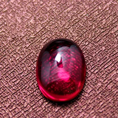 Joanlyn Rubin Oval Cabochon Glatt Poliert Oberfläche Ei Form Blut-rot Rubin Cabochon Flache