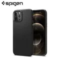 Spigen Liquid Air Case for iPhone 12 Pro / iPhone 12 (6.1") - Matte Black Flexible TPU Anti-Slip