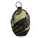 Tactical Grenade Shaped Style Key Wallets PU Leather Hand Zipper Car Coin Purse Knife Pouch Bag